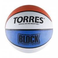 Мяч баскетбольный TORRES B00077 Block  р.7