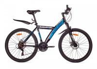 Велосипед Black Aqua Cross 1681 V matt 26" черный-синий