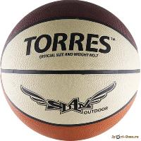 Мяч баскетбольный TORRES B00065 Slam р.5