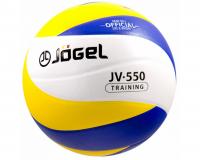 Мяч волейбольный Jogel JV-550 (желтый, синий, PR, 5)