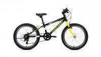 Велосипед Forward RISE 2.0 (20" 7 ск рост 10.5") желтый