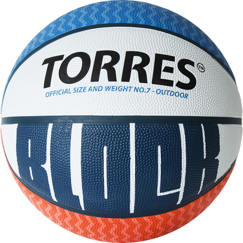Мяч б/б Torres B02077 Block р.7
