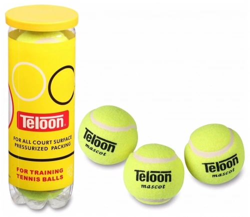 Мяч б/т TELOON 801Т Р3 тренировочный Стандарт (3 шт в тубе)*