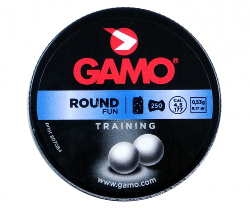 Пули пневм. Gamo Round (250 шт) 4,5 мм 