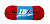 Шнурки хоккейные IB Hockey 305 см красные с пропиткой