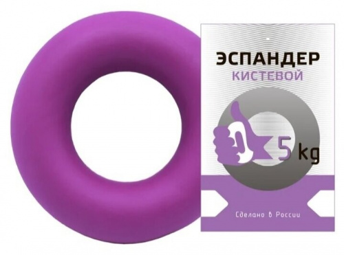 Эспандер кистевой "Fortius" 5 кг (фиолетовый/синий)