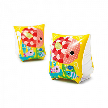 Нарукавники INTEX 58652 "Морские обитатели" (23x15 см) 3-6 лет