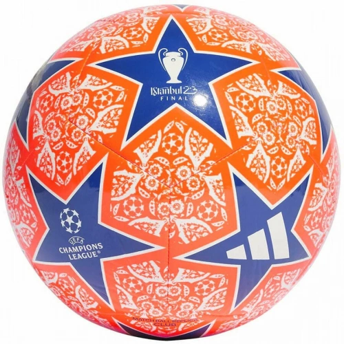 Мяч ф/б ADIDAS Finale Club HZ6926 р. 5 оранжево-синий