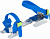 Коньки двухполозные A23ENDIH034-Z2 SMILE BLUE детские синий
