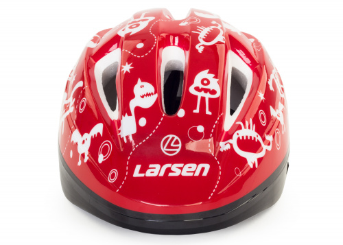 Шлем роликовый Larsen Kiddy Red